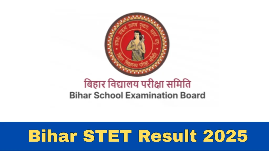 Bihar STET Result 2026 Check Rank Card Best Link