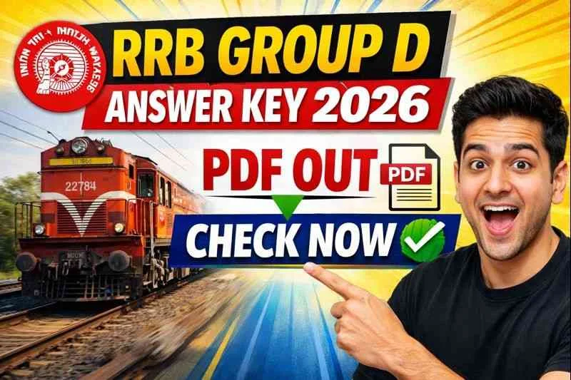 RRB Group D Answer Key 2026 PDF